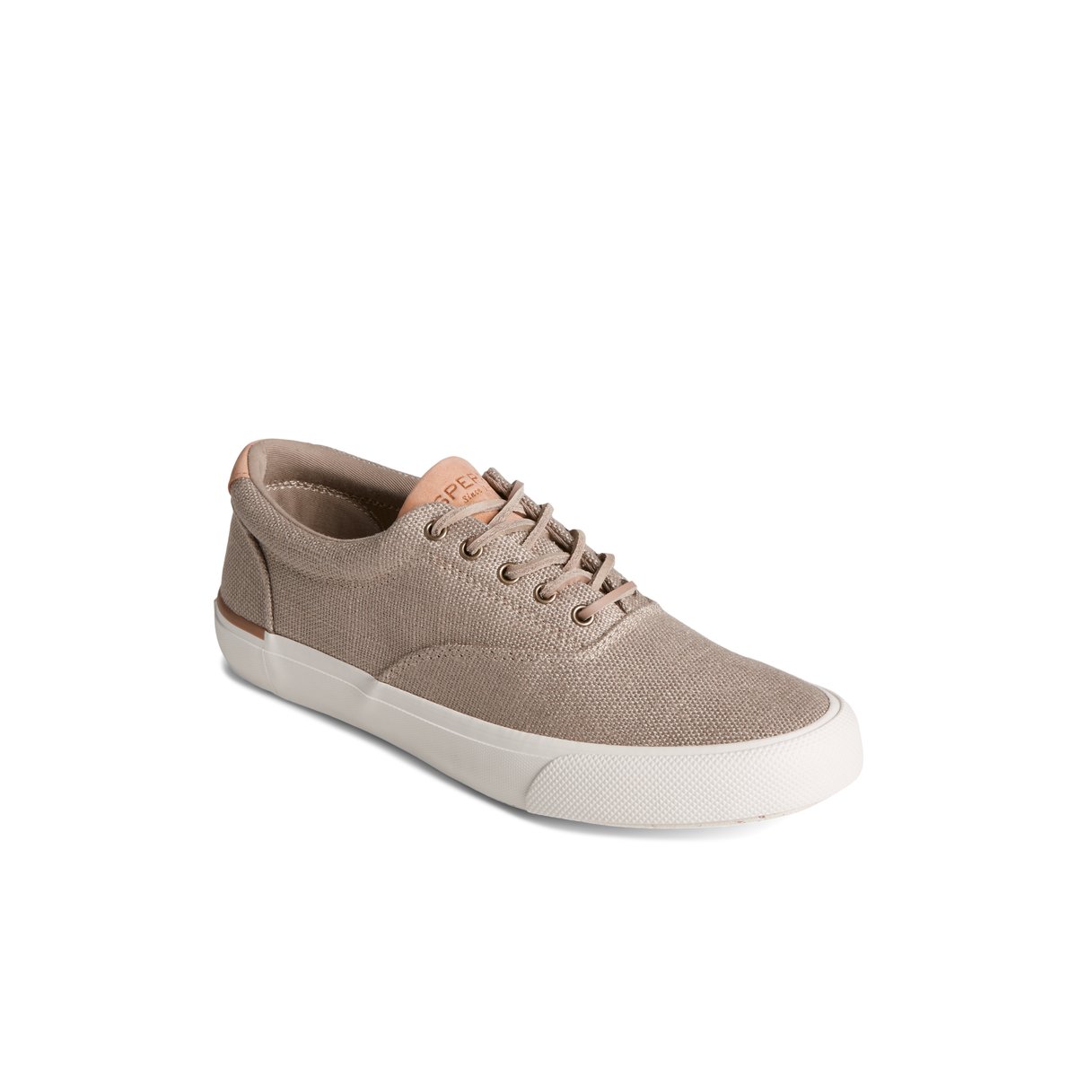 Striperiibaj mm Medium Beige Men s Sneakers Sperry Canada