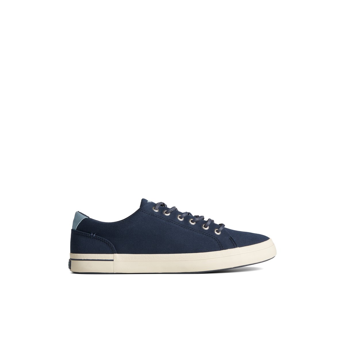 SeaCycled Striper II Textile Sneaker Navy Men s Sneakers Sperry US