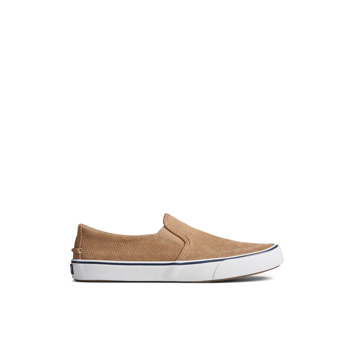 Striper II Twin Gore Perforated Slip On Sneaker Medium Beige Men s Sneakers Sperry US