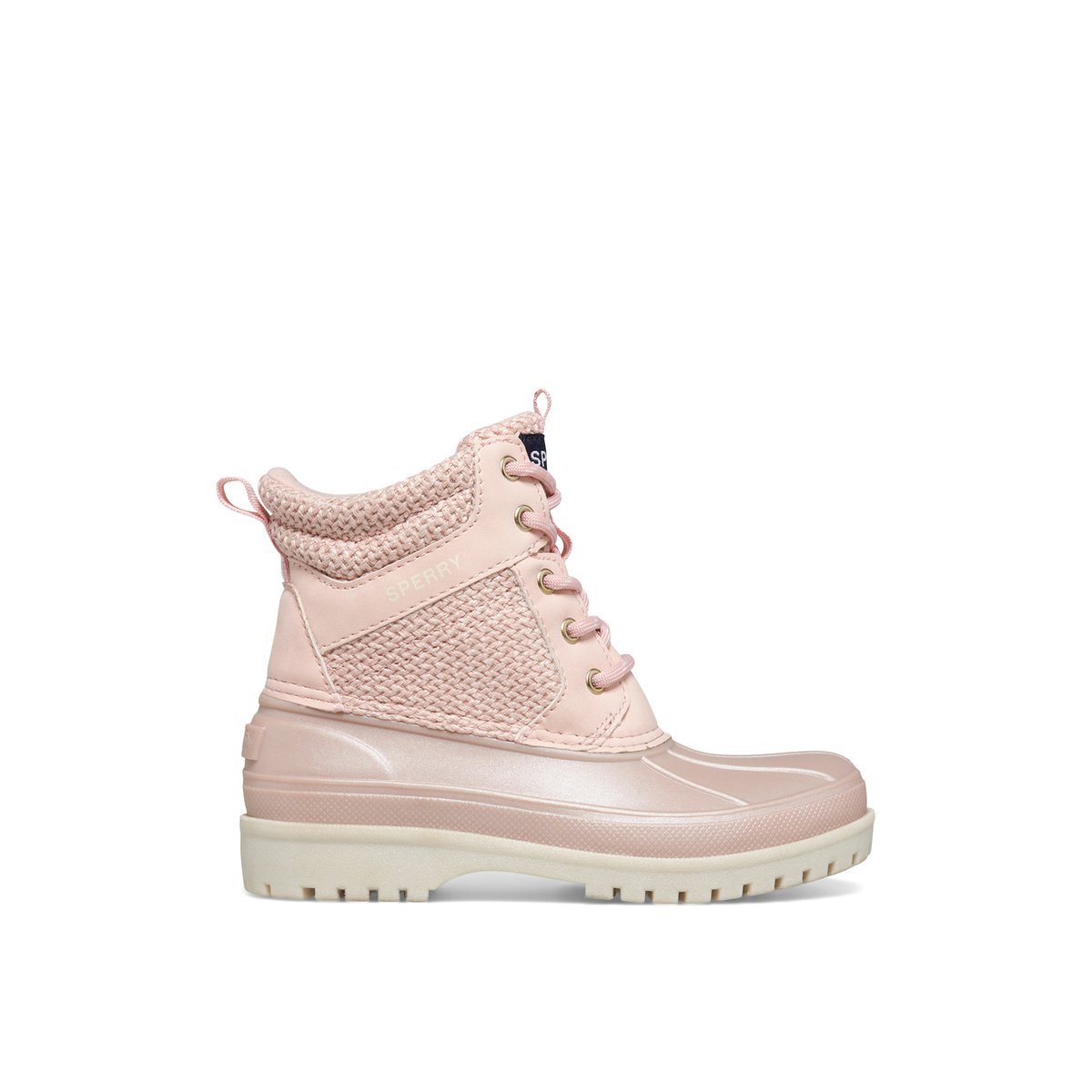 Kids pink duck boots best sale