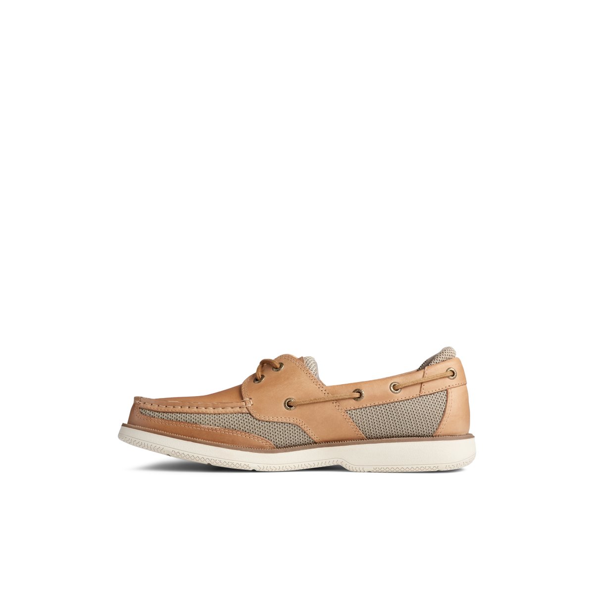 Surveyor 2-Eye Boat Shoe White Men's Men | Sperry US