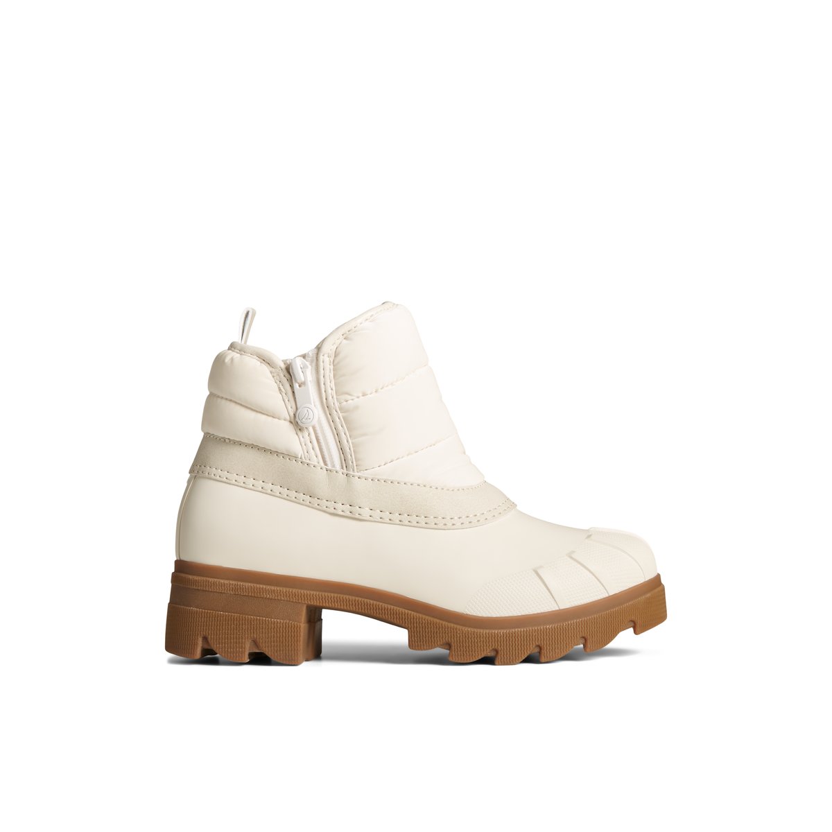 Syren Ascend Zip Boot Bone Women s Duck Rain Boots Sperry US