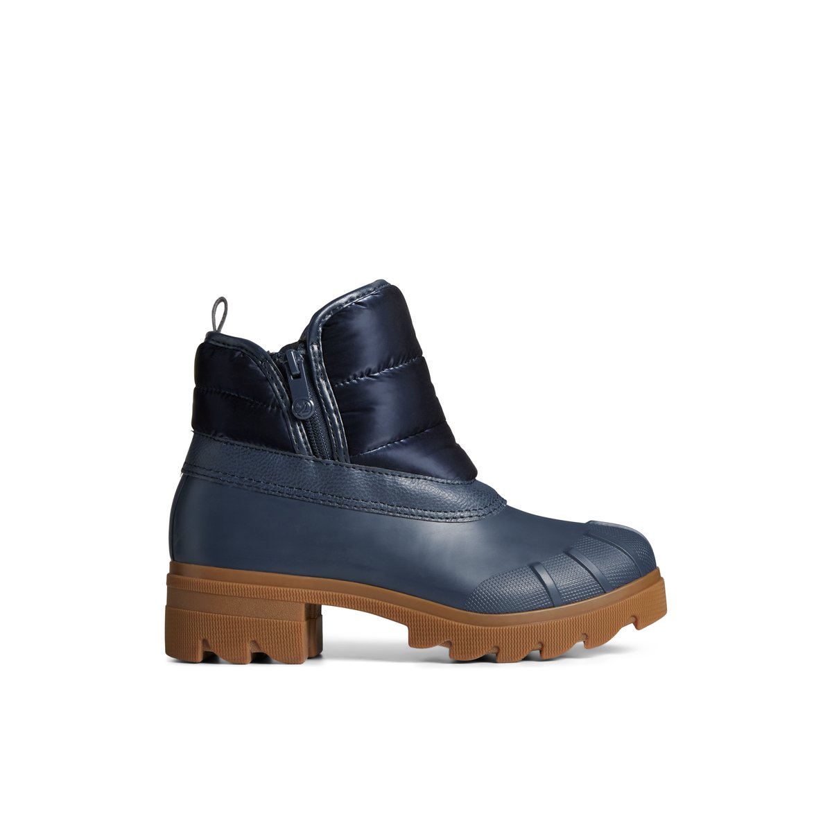 Sperry Women s Syren Ascend Round Toe Boots Navy Size 7.5M