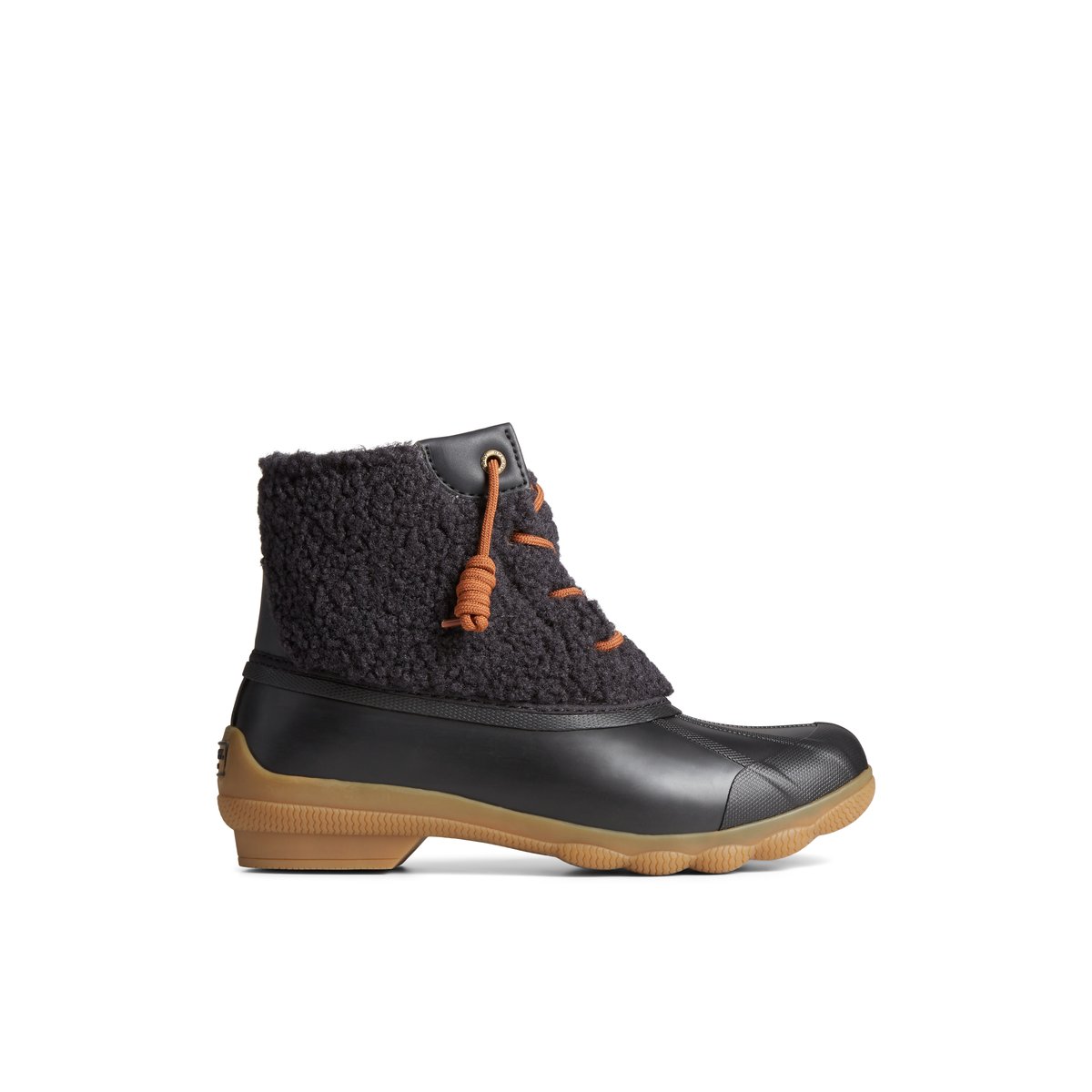 Syren Gulf Duck Boot Black Women s Duck Rain Boots Sperry US