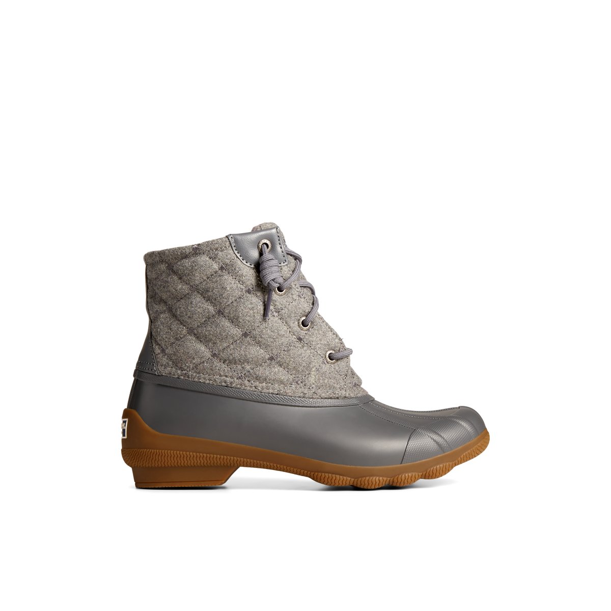 Syren Gulf Wool Duck Boot Grey Women s Duck Rain Boots Sperry US