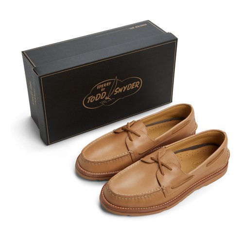 Sperry x Todd Snyder Vachetta Leather Boat Shoe