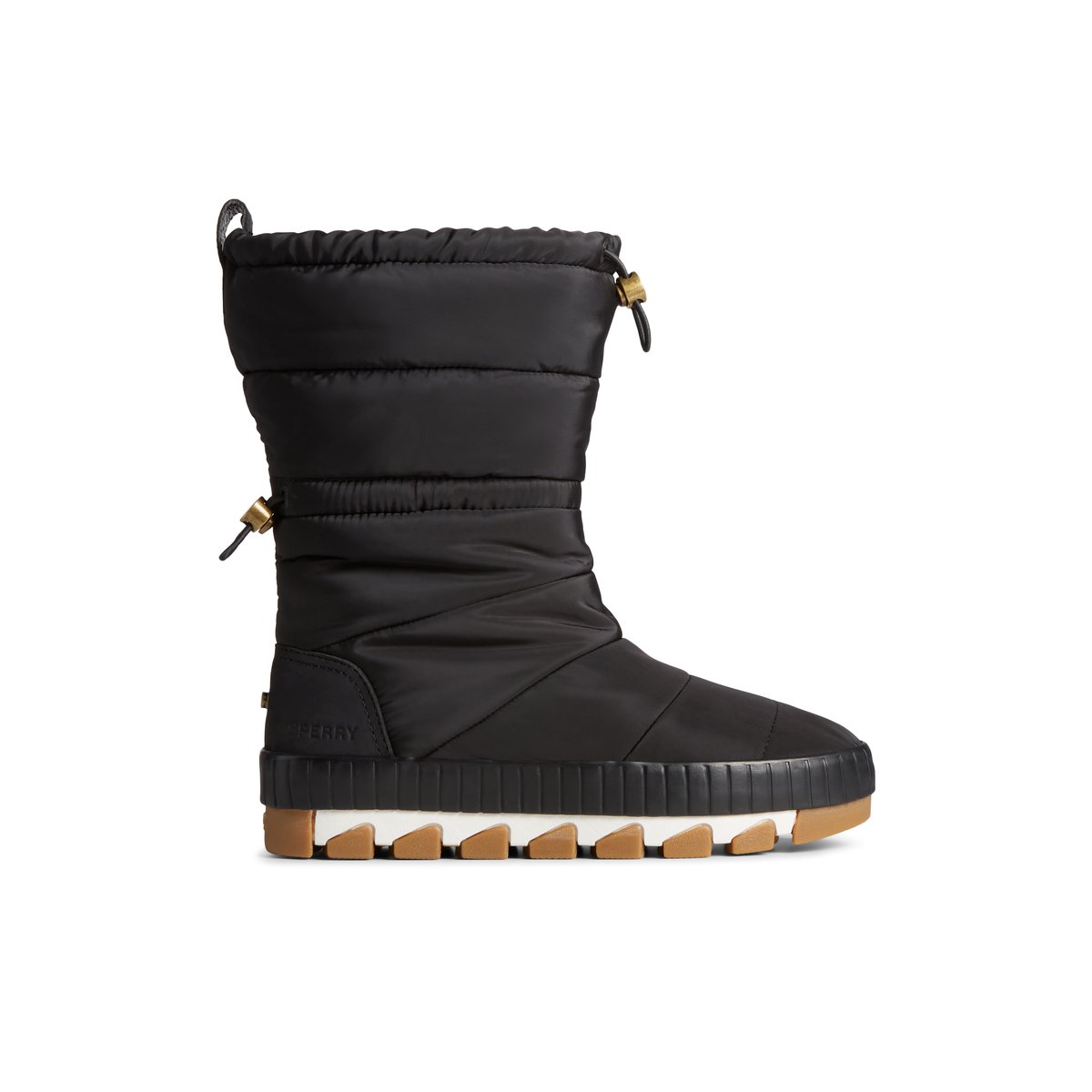Sperry black winter boots top