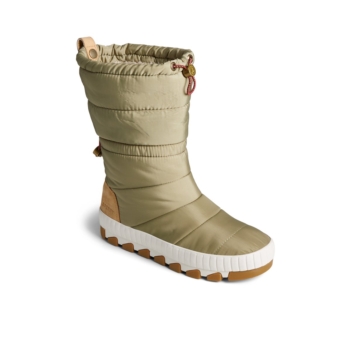 Seacycled Torrent Fold Down Boot Medium Green Women s Winter Boots Sperry US