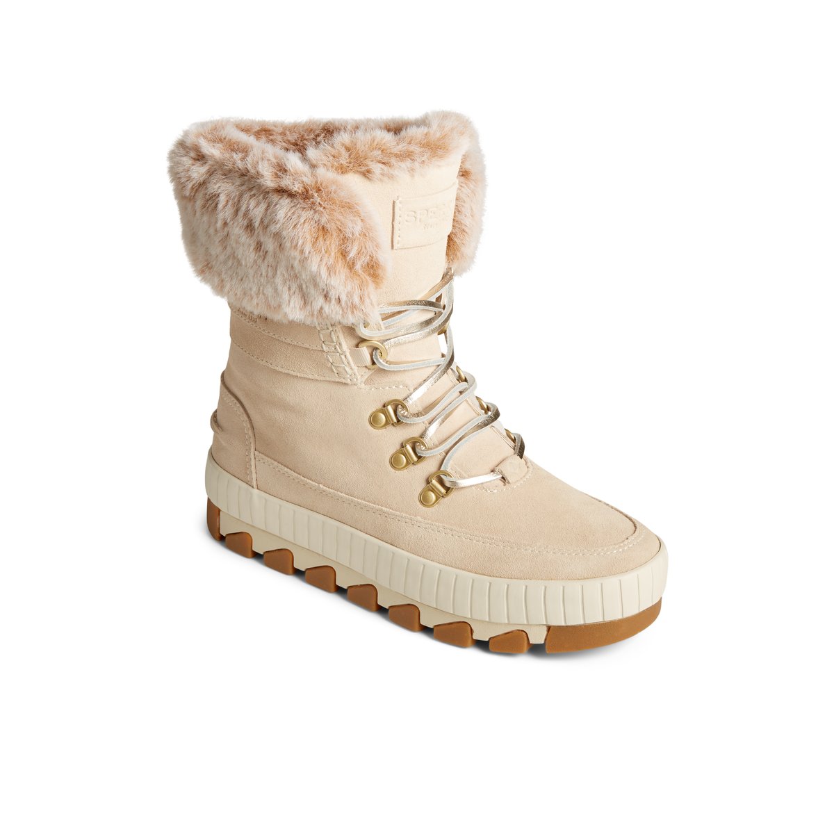 Torrent Lace Up Boot Bone Women s Torrent Boot Sperry US
