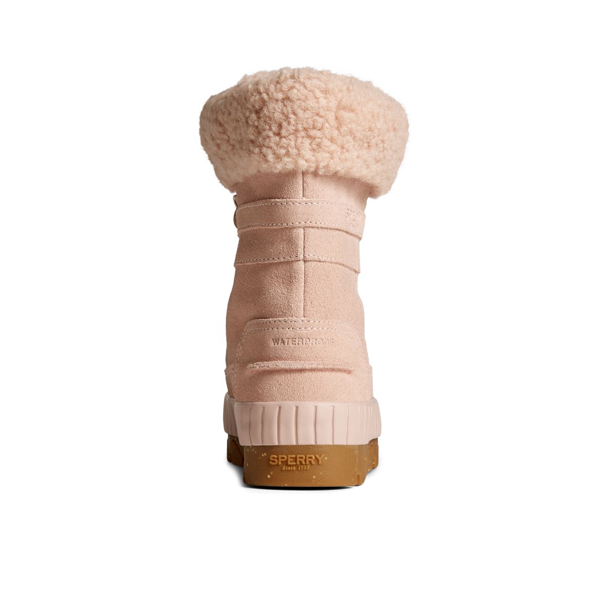 Pink duck boots sperry sale
