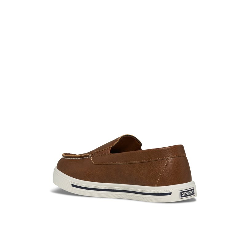 Tucker Slip On Sneaker Brown Kids Sneakers Sperry US