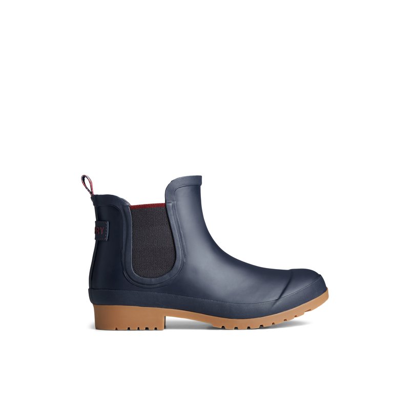 Grey and navy sperry duck boots hotsell