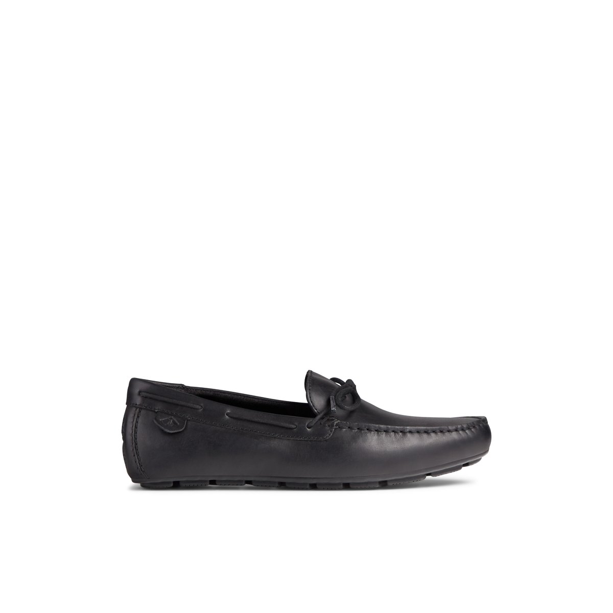 Sperry black loafers deals