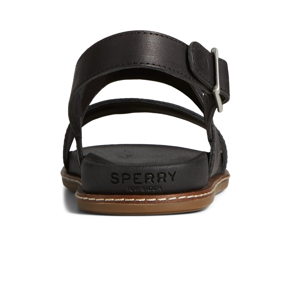 サンダル・ミュール GREAT VOLUME LEATHER STRAP SANDALS BLACK UJ44070A_MIMIRINGSANDAL_NOIR_a