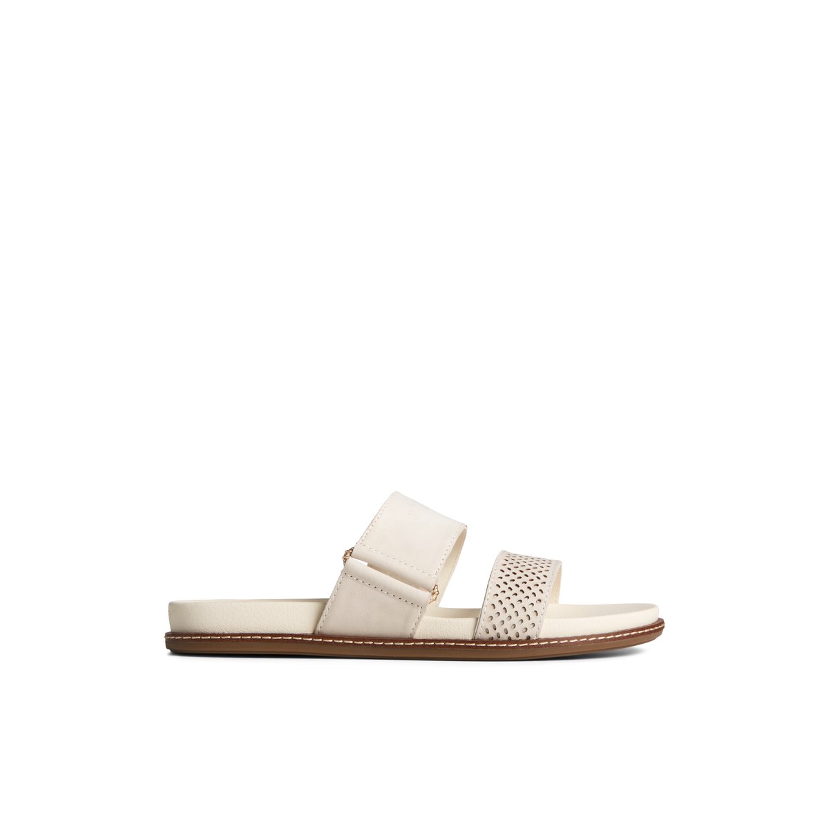 Waveside PLUSHWAVE Slide Sandal Bone Women s Sandals Sperry US