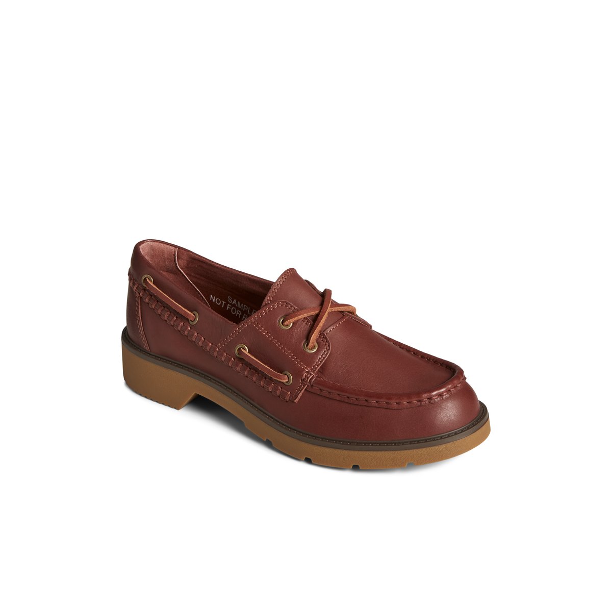Red sperrys women's discount